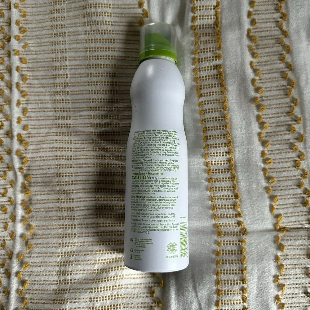 Babyganics Natural Insect Repellent Deet Free with Plant and Essential Oils